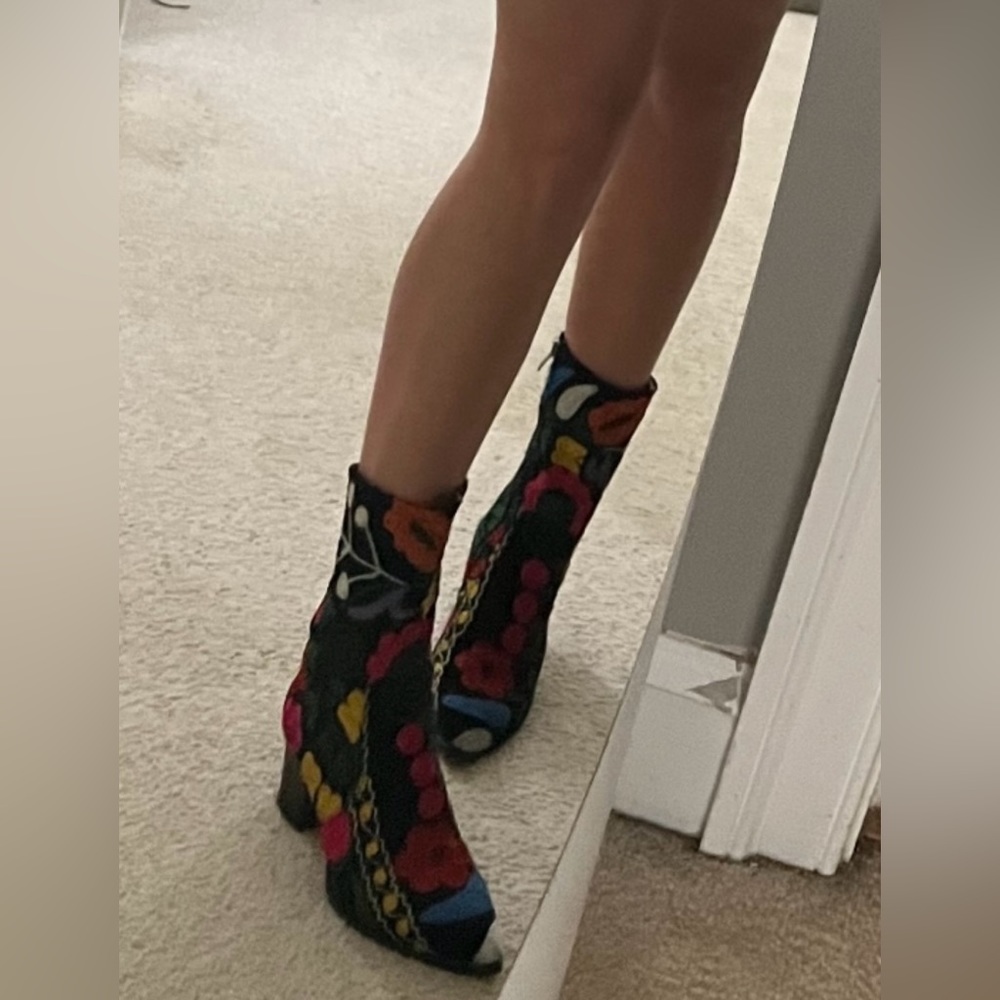 Embroidered Boots - image 1